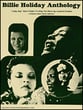Billie Holiday Anthology piano sheet music cover